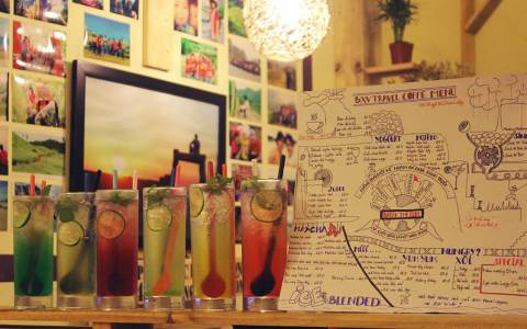 thiết kế quán cafe phượt